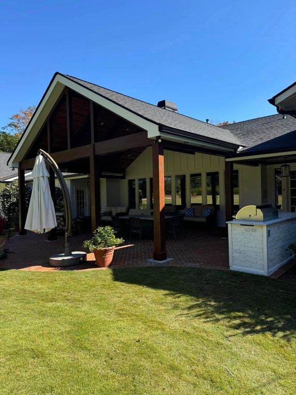 Residential roofing project in Greenville SC